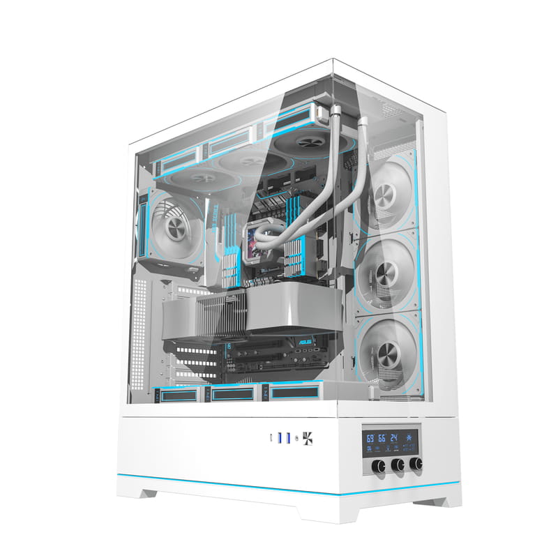 Корпус DarkFlash DY451L Pro White