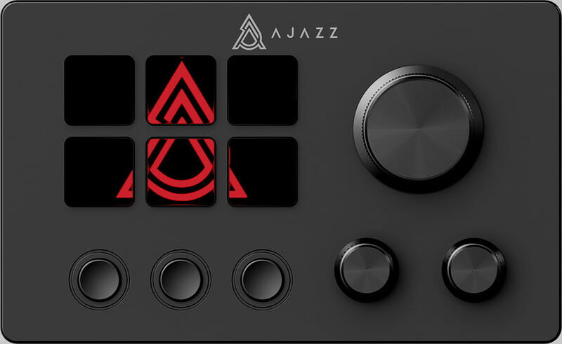 Контролер для стримінгу Ajazz AKP03E USB Black