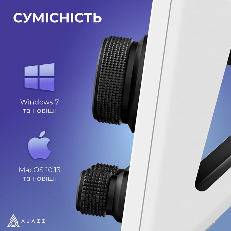 Контролер для стримінгу Ajazz AKP03E USB White
