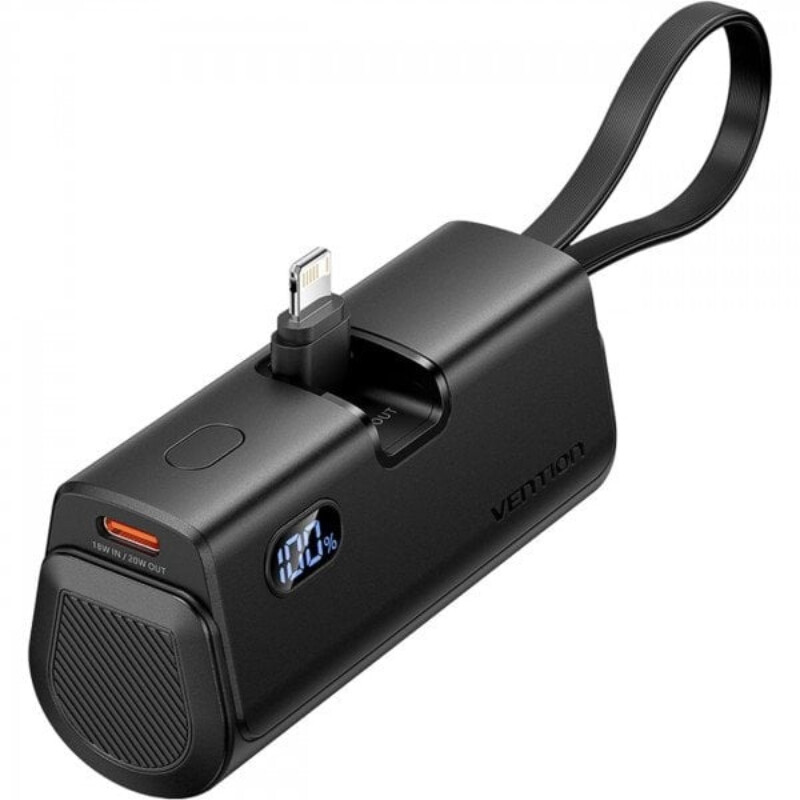 Універсальна мобільна батарея Vention 4800mAh 22.5W Black (FHRB0)