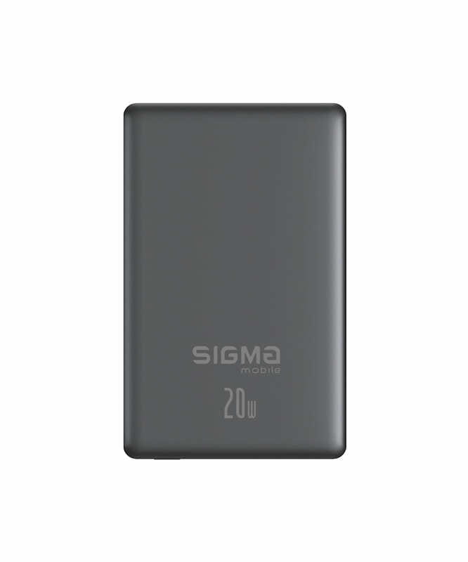 Універсальна мобільна батарея Sigma mobile X-power SI10A7QL-MAG 10000mAh Grey