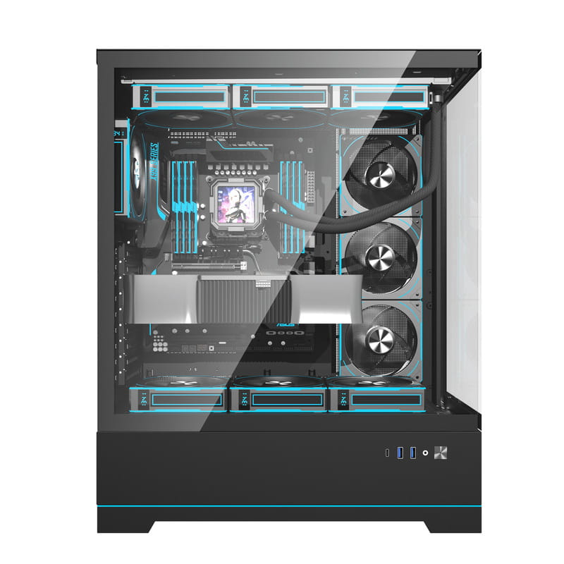 Корпус DarkFlash DY451L Pro Black