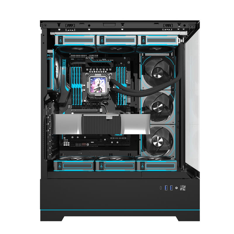 Корпус DarkFlash DY451L Pro Black