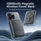 Фото - Универсальная мобильная батарея Vention Magnetic Wireless 10000mAh 20W Black (FHNB0) | click.ua