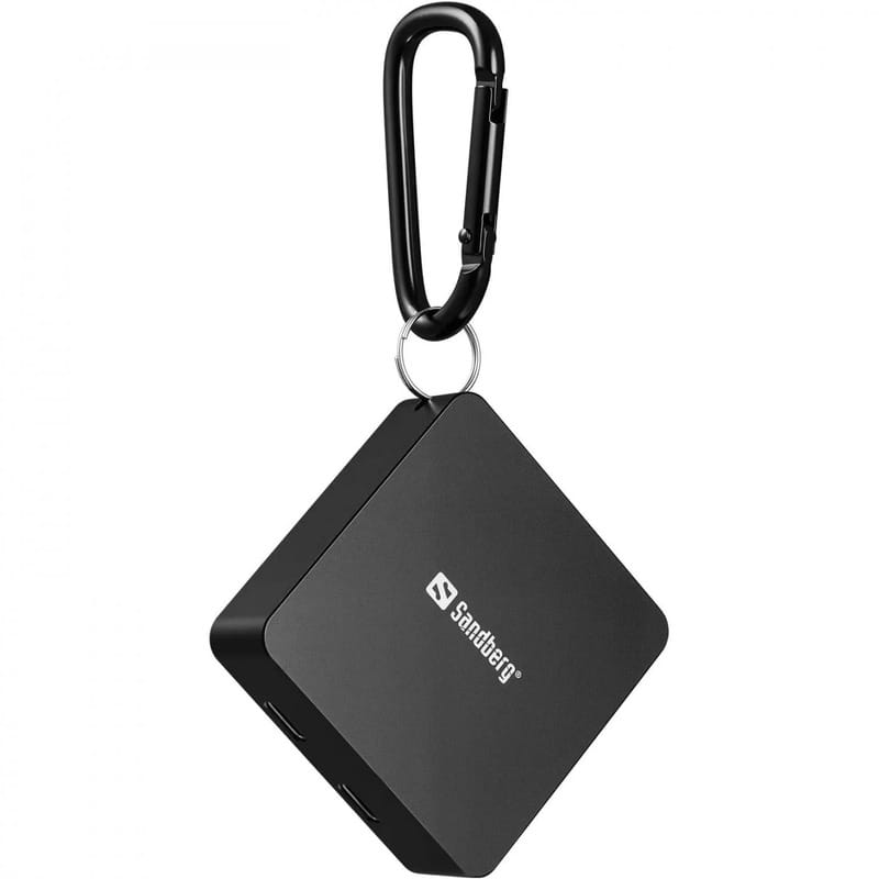 Універсальна мобільна батарея Sandberg Mag Wireless Powerbank 5000mAh 20W Black (421-28)