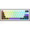 Фото - Клавіатура бездротова Hator Hellyberry HK60 Wireless White/Violet | click.ua