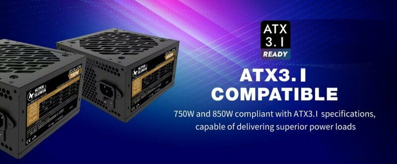 Блок питания Super Flower ATX3.1 Zillion DB (SF-750Z12DB(DA)) 750W