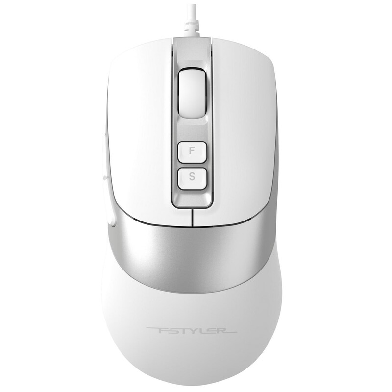 Мышь A4Tech Fstyler FM50 Plus White