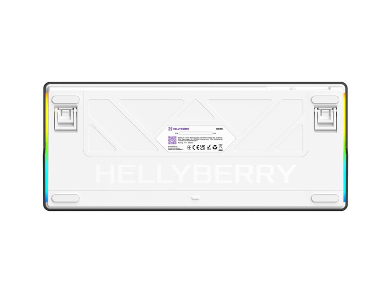 Клавіатура Hator Hellyberry HK75 White/Violet