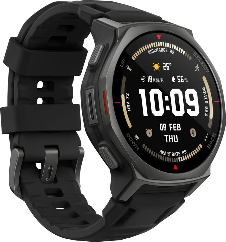 Смарт-годинник Amazfit T-Rex 3 Pro 44mm Tactical Black (W2549GL5N)