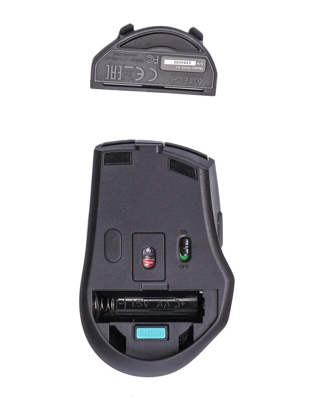 Комплект (клавіатура, миша) бездротовий A4Tech Fstyler FG2400 Air2 Black