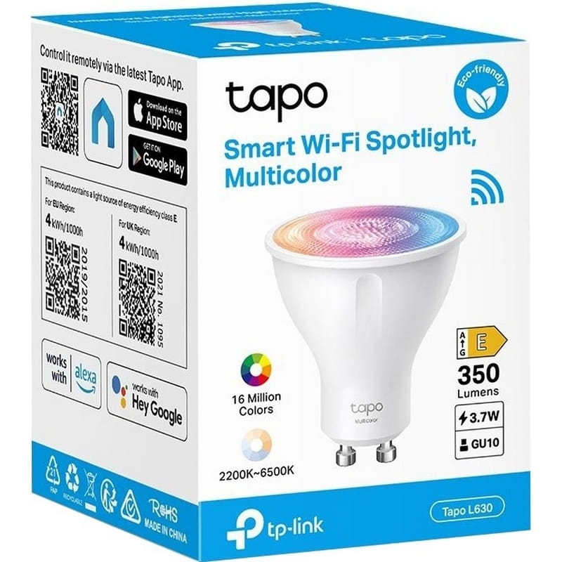 Розумна багатокольорова Wi-Fi лампа TP-Link Tapo L630