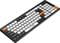 Фото - Клавіатура бездротова OfficePro SK985BO Bluetooth Black/White | click.ua