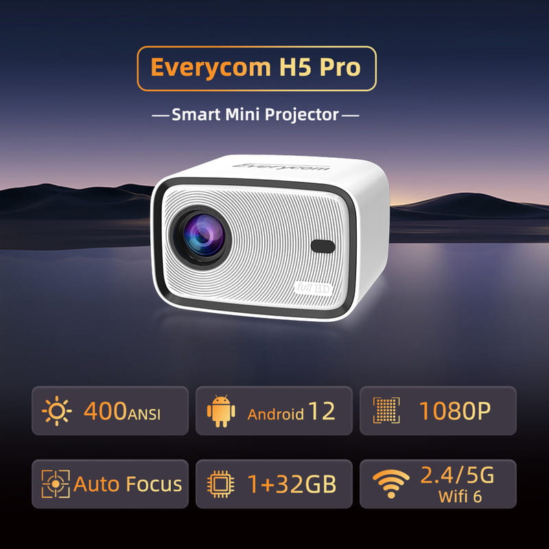 Проєктор Everycom H5 Pro