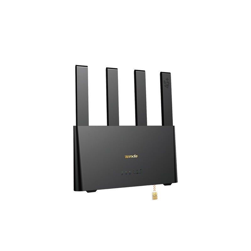 Беспроводной маршрутизатор Tenda 4G08 (AC1200, 1GxWAN/LAN, 1GxLAN, 1xNano SIM, 4 внешние антенны)