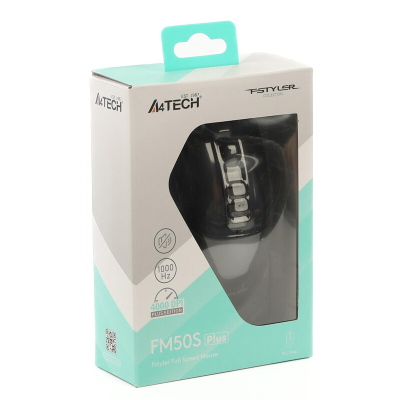Миша A4Tech Fstyler FM50S Plus Black