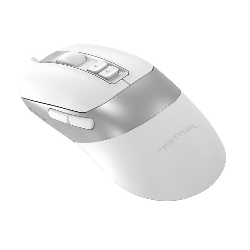Мышь A4Tech Fstyler FM50S Plus White