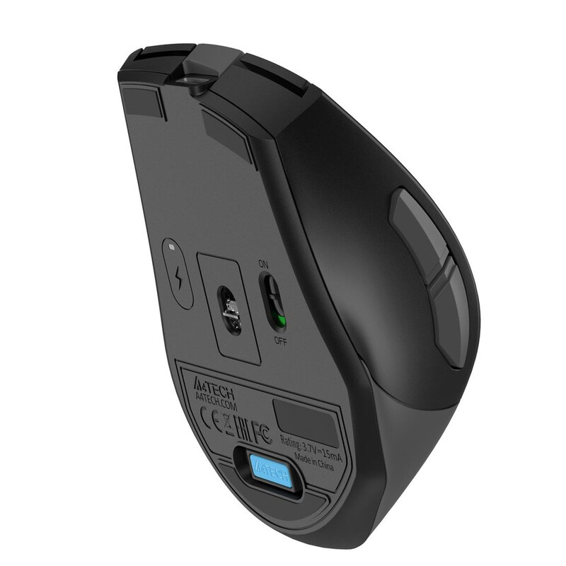 Мышь беспроводная A4Tech Fstyler FG35CS Plus Grey