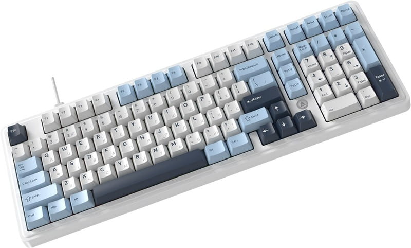 Клавіатура Ajazz AK980 Max Magnetic Switch Blue/White/Dark Blue (AK980-MAX-M-BWDB)