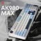 Фото - Клавіатура Ajazz AK980 Max Magnetic Switch Blue/White/Dark Blue (AK980-MAX-M-BWDB) | click.ua