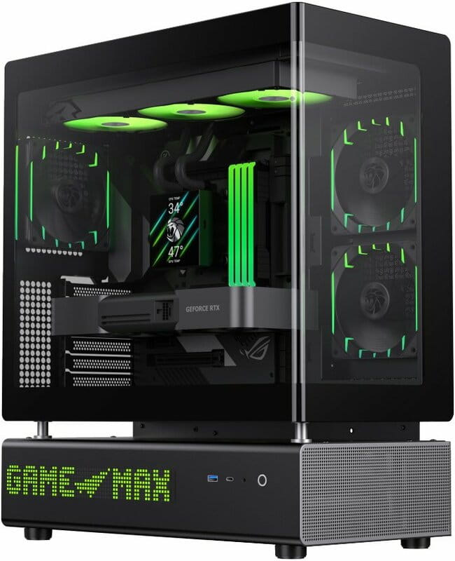 Корпус GameMax N90 BG Black