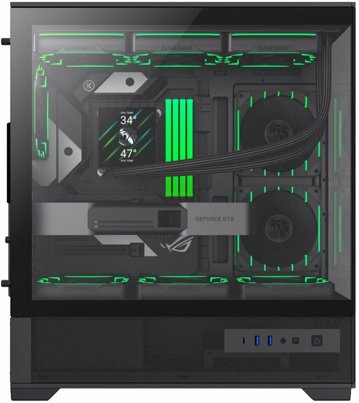 Корпус GameMax Vista 2 AB Black