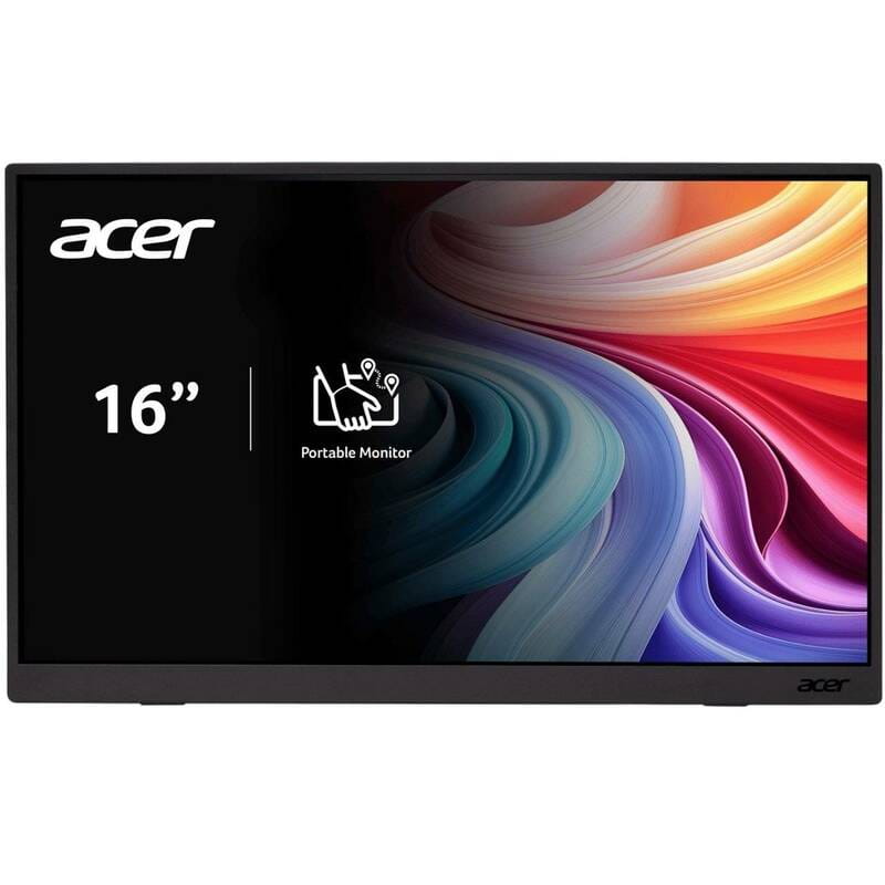 Монитор Acer 16" PM161Wbmiuux (UM.ZP1EE.012) IPS Black