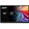 Фото - Монитор Acer 16" PM161Wbmiuux (UM.ZP1EE.012) IPS Black | click.ua