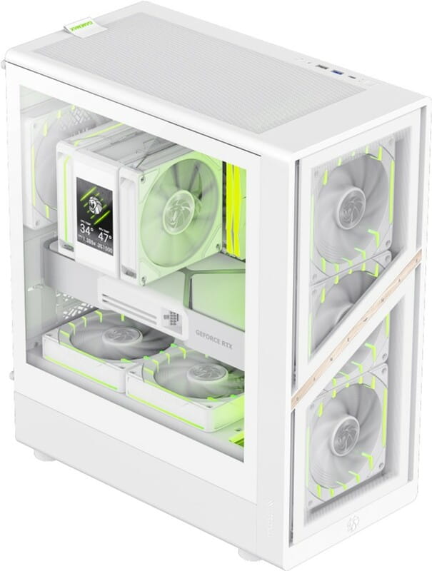 Корпус GameMax Aeris 330 GW White