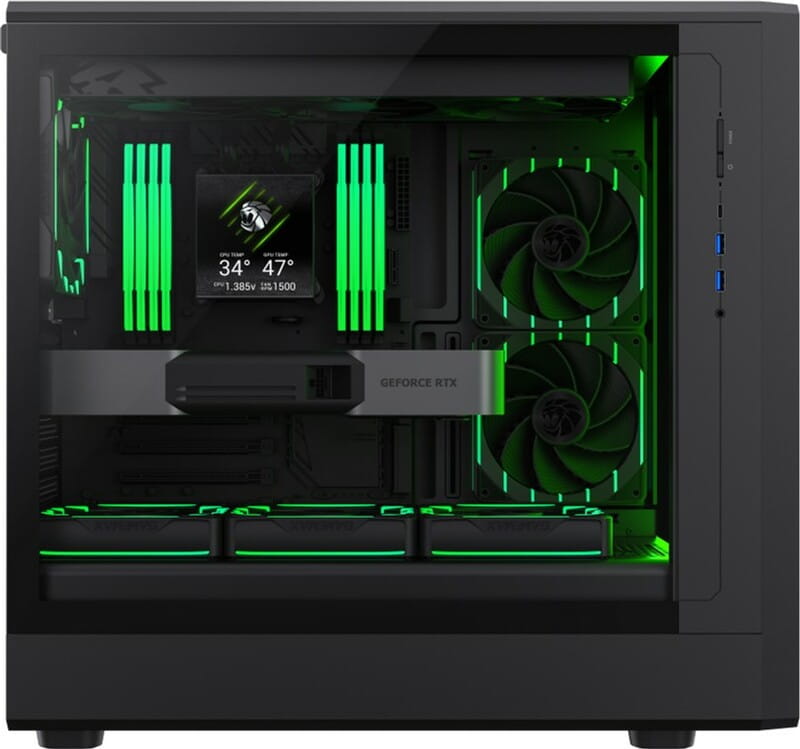 Корпус GameMax Claw 460 BK Black