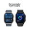 Фото - Смарт-часы Apple Watch Ultra 3 GPS + Cellular 49mm Natural Titanium Case with Blue/Bright Blue Trail Loop - M/L (MEWU4QP/A) | click.ua