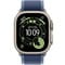 Фото - Смарт-часы Apple Watch Ultra 3 GPS + Cellular 49mm Natural Titanium Case with Blue/Bright Blue Trail Loop - M/L (MEWU4QP/A) | click.ua