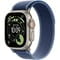 Фото - Смарт-часы Apple Watch Ultra 3 GPS + Cellular 49mm Natural Titanium Case with Blue/Bright Blue Trail Loop - M/L (MEWU4QP/A) | click.ua
