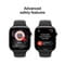 Фото - Смарт-годинник Apple Watch Ultra 3 GPS + Cellular 49mm Black Titanium Case with Black Ocean Band (MF0J4QP/A) | click.ua