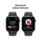 Фото - Смарт-годинник Apple Watch SE 3 GPS 44mm Midnight Aluminium Case with Midnight Sport Band - M/L (MEHQ4RK/A) | click.ua