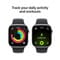 Фото - Смарт-часы Apple Watch Series 11 GPS 46mm Space Grey Aluminium Case with Black Sport Band - M/L (MEV44RK/A) | click.ua