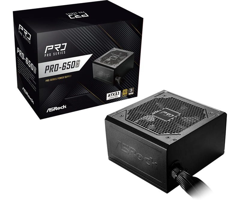 Блок живлення ASRock PRO-650G 650W