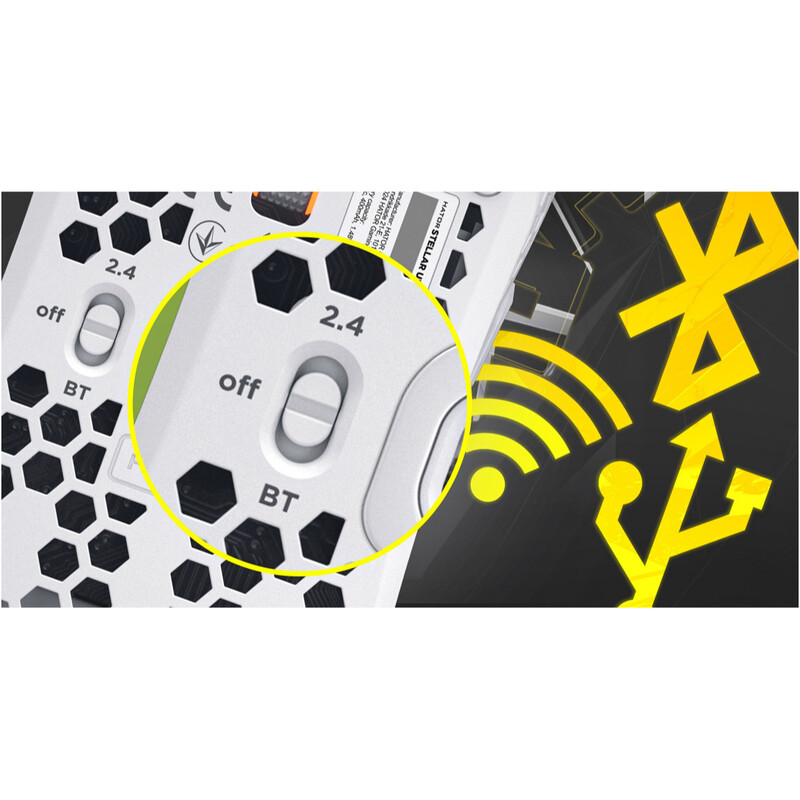 Миша Hator Stellar Wireless White (HTM651)