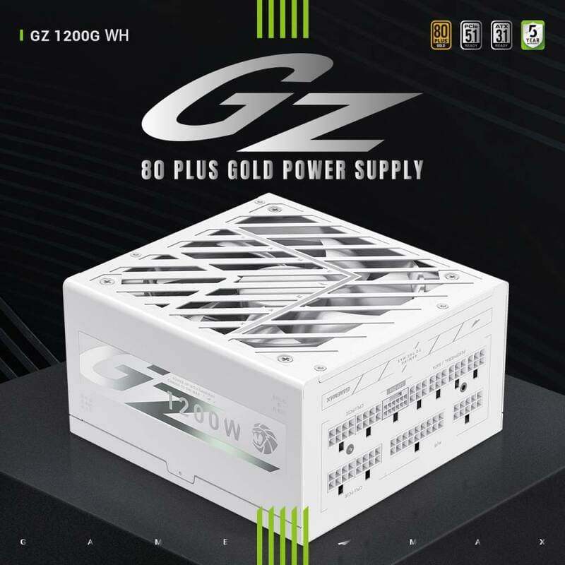 Блок живлення GameMax GZ 1200G White 1200W