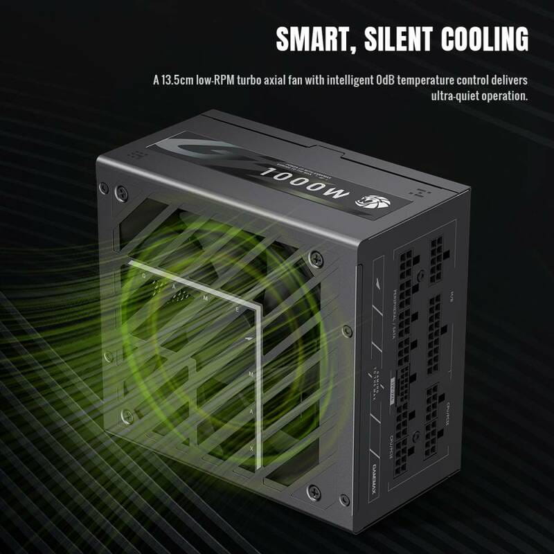 Блок живлення GameMax GZ 1000G Black 1000W