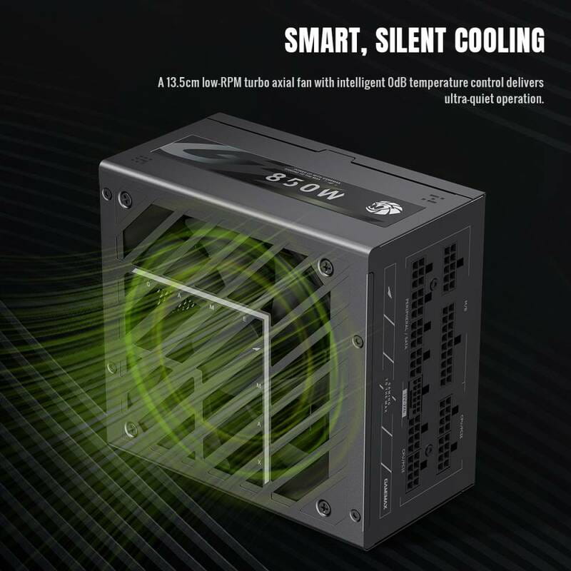 Блок живлення GameMax GZ 850G Black 850W