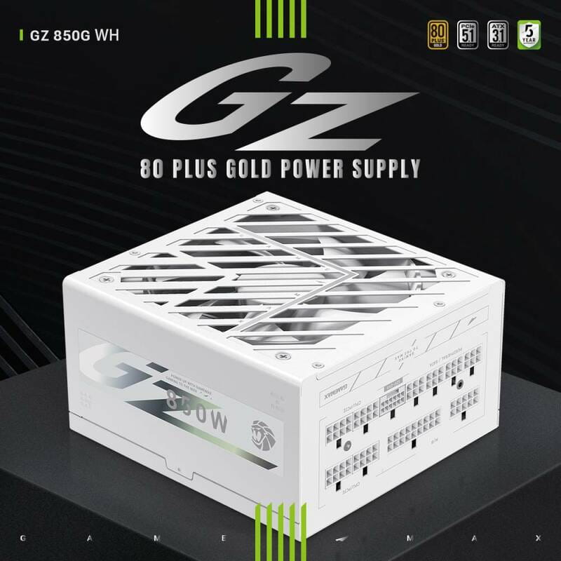 Блок питания GameMax GZ 850G White 850W