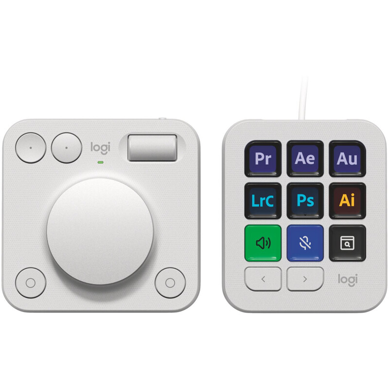 Консоль Logitech MX Creative Console Pale Grey (920-012932)
