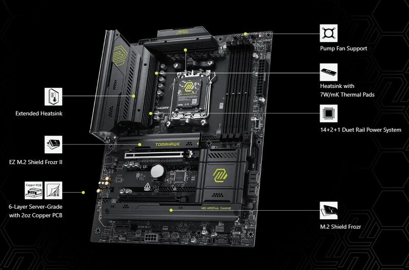 Материнська плата MSI MAG B850 Tomahawk WiFi Socket AM5