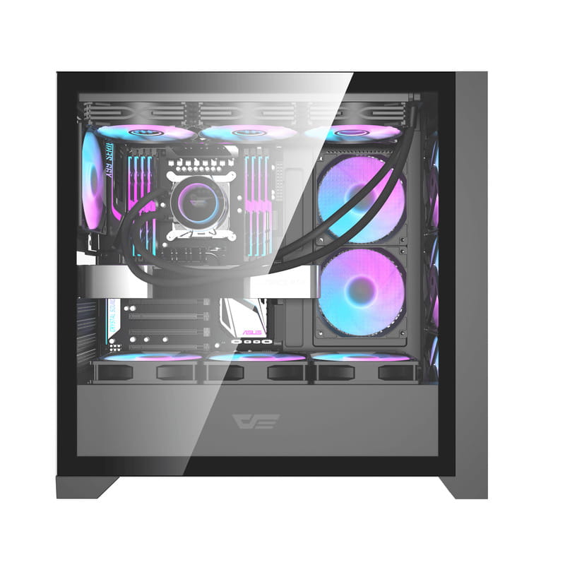 Корпус DarkFlash DRX90 Glass Black
