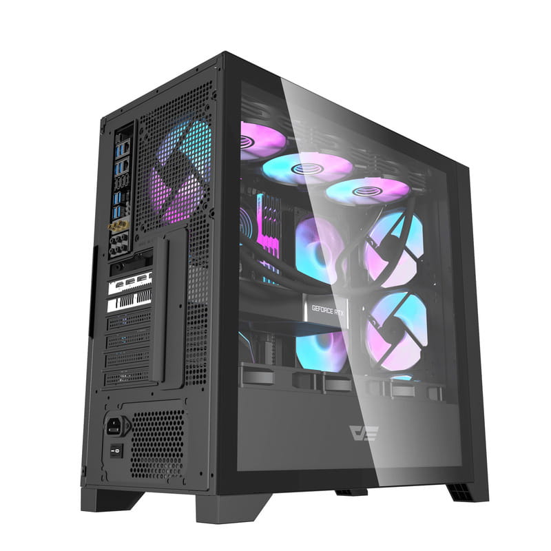 Корпус DarkFlash DRX90 Glass Black