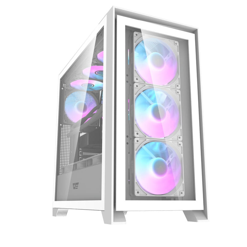Корпус DarkFlash DRX90 Glass White