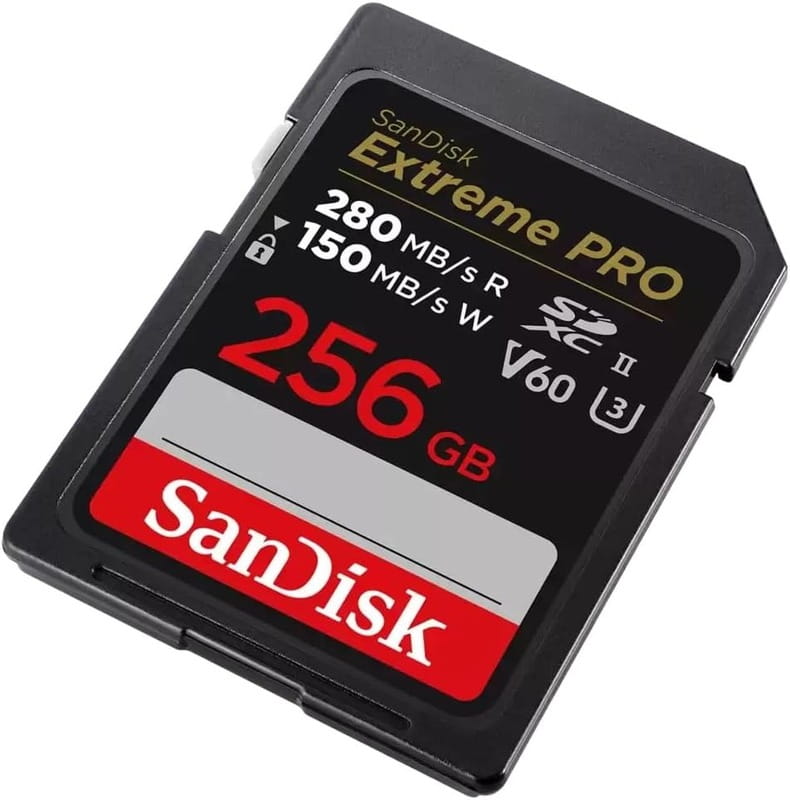Карта пам`яті SD 256GB UHS-II U3 Class 10 SanDisk Extreme Pro V60 R280/W150MB/s (SDSDXEP-256G-GN4IN)
