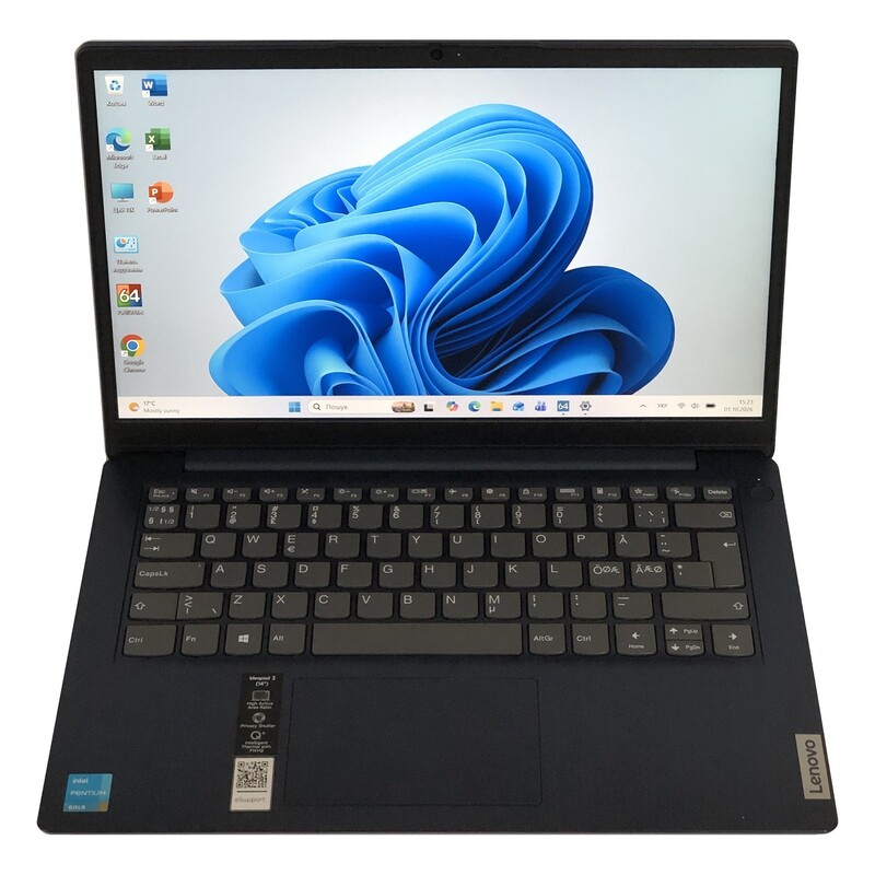 Ноутбук Lenovo IdeaPad 3 14ITL6 / 14" FullHD IPS / Pentium Gold 7505 / 8GB / 128GB SSD / Win11 - Б/у