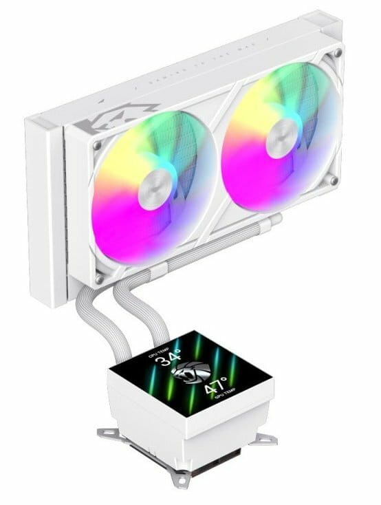 Система водяного охлаждения GameMax Glacier 240 LCD White